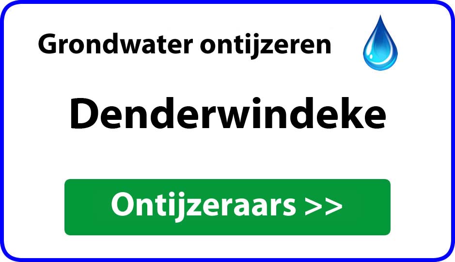 Ontijzeraar ijzer in grondwater Denderwindeke