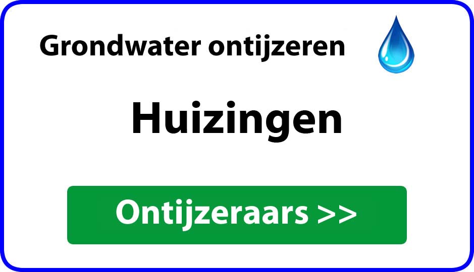 Ontijzeraar ijzer in grondwater Huizingen