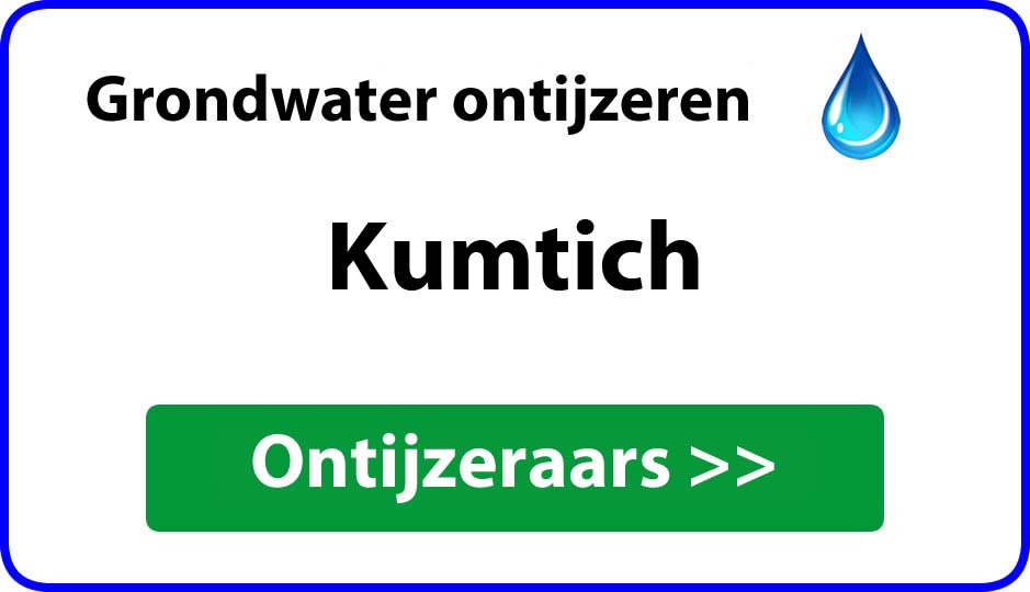 Ontijzeraar ijzer in grondwater Kumtich