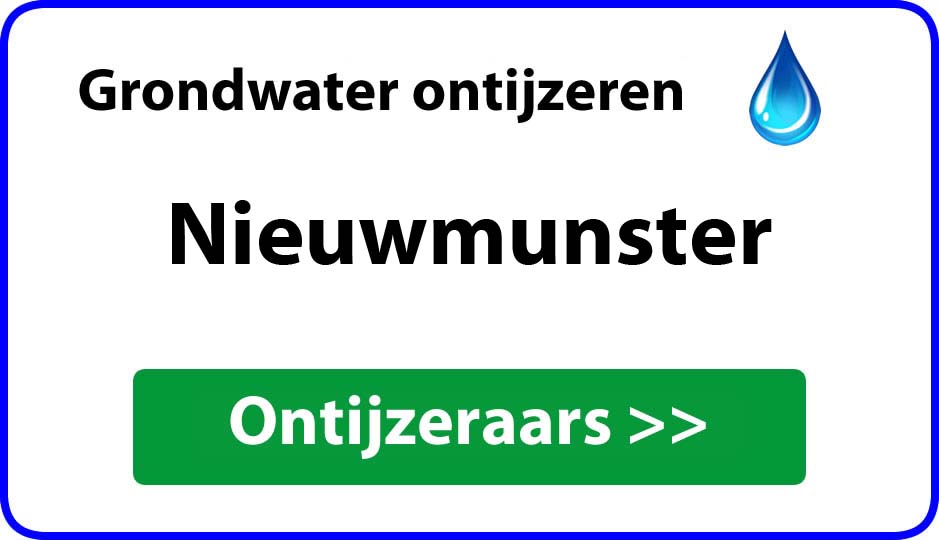 Ontijzeraar ijzer in grondwater Nieuwmunster