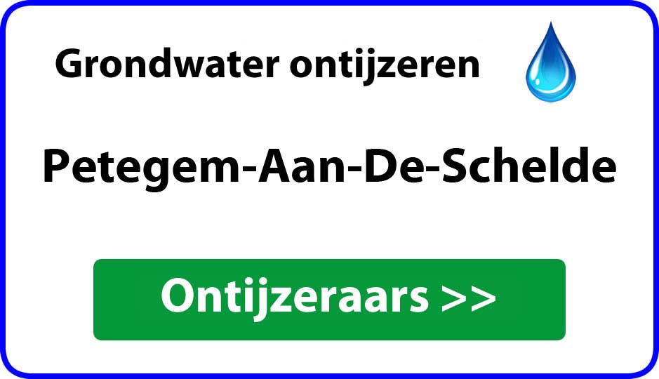 Ontijzeraar ijzer in grondwater Petegem-Aan-De-Schelde