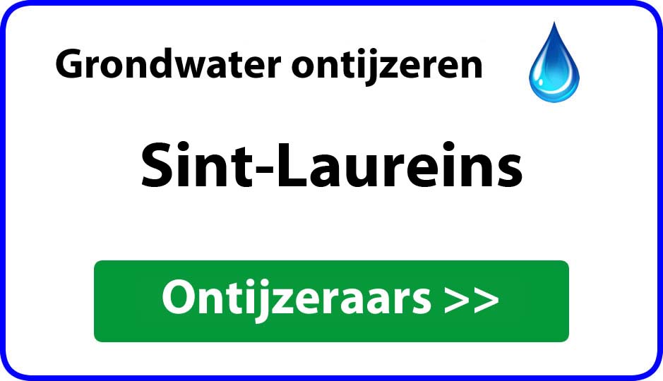 Ontijzeraar ijzer in grondwater Sint-Laureins