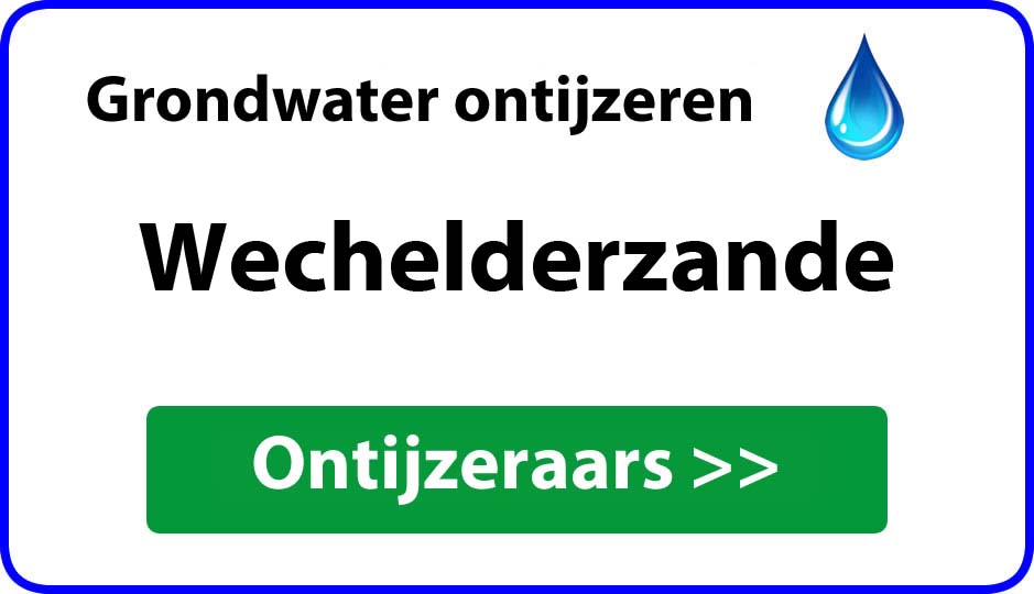 Ontijzeraar ijzer in grondwater Wechelderzande